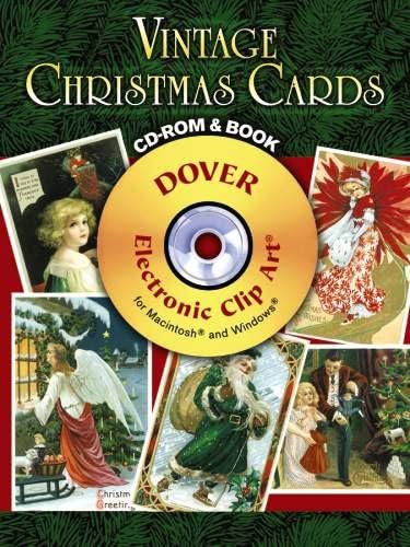 Vintage Christmas Cards (Dover Electronic Clip Art) von Dover Publications Inc.